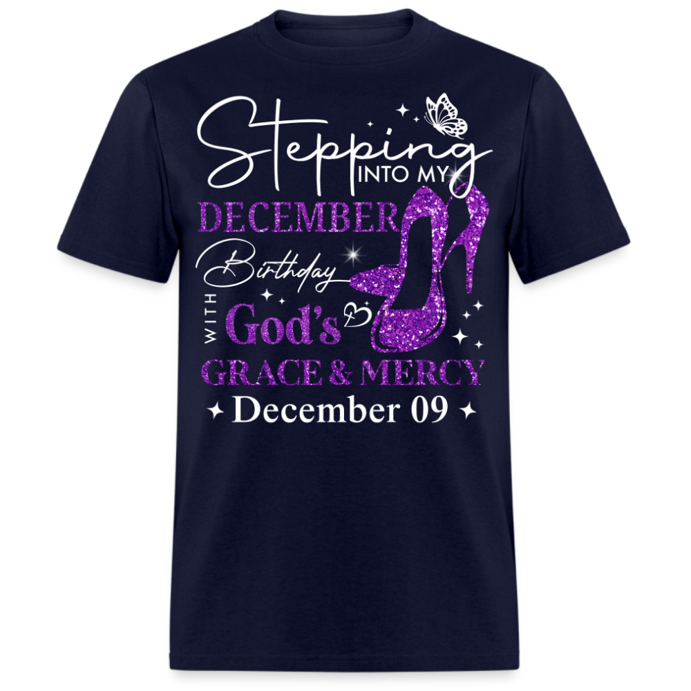 STEPPING INTO MY 9TH DECEMBER WITH GOD'S GRACE UNISEX SHIRT